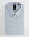 Arrow Newyork Pinstriped Slim Fit Shirt