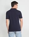 Flying Machine Solid Pique Polo Shirt