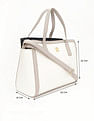Tommy Hilfiger Solid Brown Pu Hand Bag