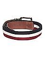 U.S. Polo Assn. Multi Colour Striped Canvas Belt