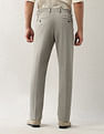 Arrow Mid Rise Smartflex Dobby Trousers