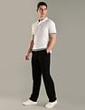 Tommy Hilfiger Solid Regular-Fit Cotton Polo T-Shirt