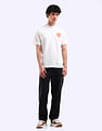 Flying Machine Graphic Print Cotton T-Shirt