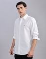 Tommy Hilfiger Solid Regular-Fit Oxford Woven Shirt