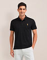U.S. Polo Assn. Checked Slim Fit Polo Shirt