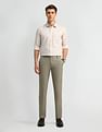 Arrow Graph Check Cotton Formal Shirt