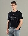 Tommy Hilfiger Logo Regular-Fit Cotton T-Shirt