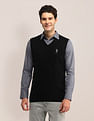 U.S. Polo Assn. Solid Regular Fit Sweater