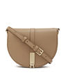 Tommy Hilfiger Solid Khaki Pu Sling Bag