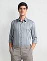 Arrow Newyork Vertical Stripe Slim Fit Shirt