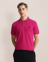 U.S. Polo Assn. Solid Slim Fit Polo Shirt