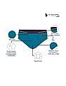 USPA Innerwear Mid Rise Cotton Spandex IKBB Briefs - Pack Of 3