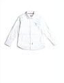 U.S. Polo Assn. Kids Boys Vertical Striped Oxford Shirt