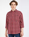 Tommy Hilfiger Kids Relaxed Fit Tartan Checked Shirt
