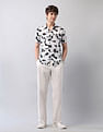 U.S. Polo Assn. Denim Co. Abstract Printed Regular Fit Shirt