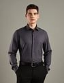 Tommy Hilfiger Solid Regular-Fit Cotton Woven Shirt