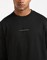 Calvin Klein Jeans Brand Printed Regular Fit Sweatshirt