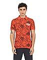 U.S. Polo Assn. Denim Co. Printed Cotton Polo Shirt
