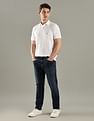 Tommy Hilfiger Solid Regular-Fit Cotton Polo T-Shirt