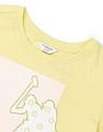 U.S. Polo Assn. Kids Girls Stud Detailed Relaxed Fit T-Shirt