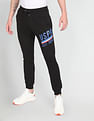 U.S. Polo Assn. Denim Co. Drawstring Waist Brand Print Track Pants