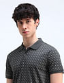 Flying Machine Printed Regular Fit Polo Shirt