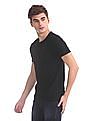 Flying Machine Regular Fit Textured T-Shirt