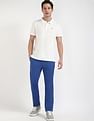 Tommy Hilfiger Solid Slim-Fit Cotton Polo Shirt