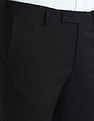 Arrow Slim Fit Mid Rise Trousers