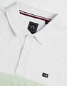 Arrow Sports Colour Block Cotton Polo Shirt