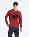 Flying Machine Brand Print Cotton Sweatshirt