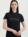 Tommy Hilfiger Solid Logo Polo Dress