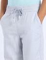 U.S. Polo Assn. Kids Boys Solid Relaxed Fit Trousers