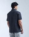 Flying Machine Vertical Striped Regular Fit Digitopia Shirt