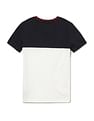 Tommy Hilfiger Kids Boys Colorblock Logo Embroidered T-Shirt
