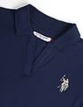 U.S. Polo Assn. Women Cotton Stretch Boxy Polo Shirt