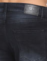 Flying Machine Mid Rise Slash Slim Tapered Fit Jeans