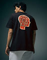 Flying Machine Abstract Printed Relaxed Fit T-Shirt