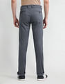 Arrow Sport Slim Mid Rise Printed Trousers
