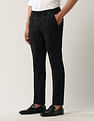 Arrow Newyork Mid Rise Textured Trousers