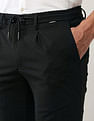 Arrow Newyork Mid Rise Textured Trousers