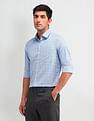 Arrow Manhattan Slim Fit Checked Shirt