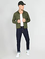 U.S. Polo Assn. Denim Co. Panelled Solid Denim Jacket