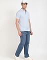 Tommy Hilfiger Solid Regular-Fit Cotton Polo Shirt