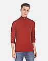 U.S. Polo Assn. High Neck Half Zip Sweater