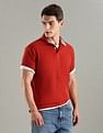 Tommy Hilfiger Solid Regular-Fit Cotton Polo T-Shirt