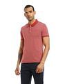 AD by Arvind Patch Pocket Cotton Polo Shirt