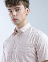 Flying Machine Slim Fit Floral Printed Essentials Shirt