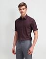 Arrow Gingham Checked Dobby Shirt