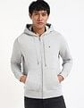 Tommy Hilfiger Solid Regular-Fit Cotton Hodded Sweatshirt